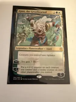 Magic: The Gathering Ajani, the Greathearted War of the Spark Rare Regular - Image 1