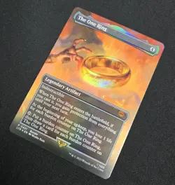Magic the Gathering - The One Ring - Foil - Lord of the Rings - LotR MtG - Image 1