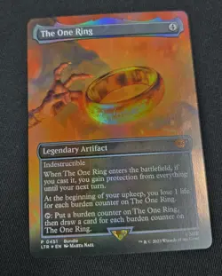 Magic the Gathering - The One Ring - Foil - Lord of the Rings - LotR MtG - Image 2