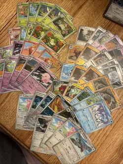 Pokemon Black Bolt Lot Of 49 Reverse Holos Great For Master Set - Image 1