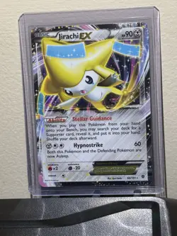 2013 Pokemon Plasma Blast Holo 60/101 Jirachi EX - Image 1