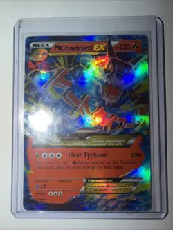Pokemon Mega M Charizard-EX Holo Ultra Rare Card 12/83 - Image 2