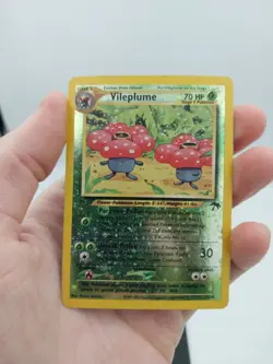 Vileplume Reverse Holo #17/18 (Southern Islands) Vintage Pokemon TCG Card - HP - Image 2