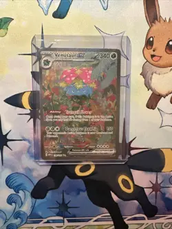 Pokemon Scarlet & Violet 151 Venusaur ex 198/165 SIR Holo Full Art NM/M - Image 1
