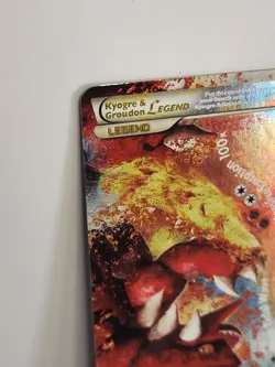 Pokemon TCG Kyogre & Groudon Legend Holo Card 88/90 Undaunted Rare - Image 2