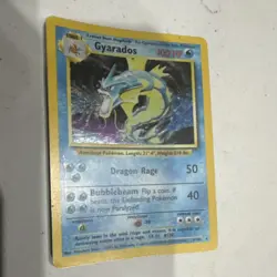 Pokemon Base Set Gyarados Holo Card 6/102 1999 Wizards of the Coast - Image 2