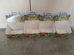 Pokemon Mega Evolution Ascended Heroes Empty Display Boxes X4 Box Display - Image 1