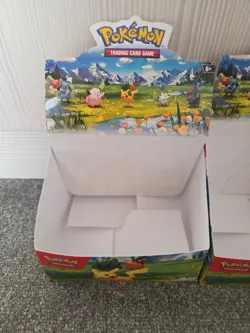 Pokemon Mega Evolution Ascended Heroes Empty Display Boxes X4 Box Display - Image 2