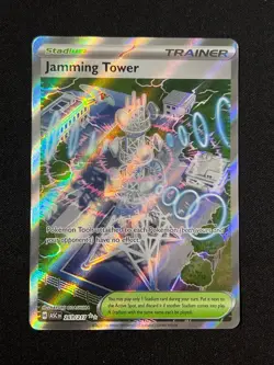 Jamming Tower 261/217 Ascended Heroes Pokemon Full Art Trainer ASC EN Near Mint - Image 1
