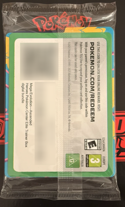 N's Zekrom 031 Pokemon Center Stamped Black Star Promo - Sealed - Image 2