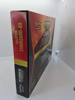 Pokemon Hidden Fates Charizard GX Collection Box 4 Booster Packs, Full Art Set - Image 3