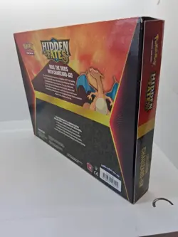 Pokemon Hidden Fates Charizard GX Collection Box 4 Booster Packs, Full Art Set - Image 4
