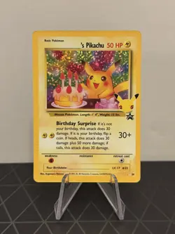 Birthday Pikachu Holo 24 Celebrations Classic Collection Pokemon 2021 NM - Image 1