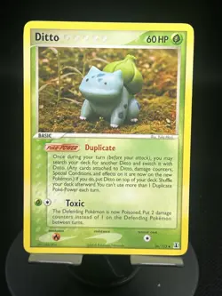 Pokemon TCG Ditto (Bulbasaur) 36/113 Delta Species Regular LP - Image 1