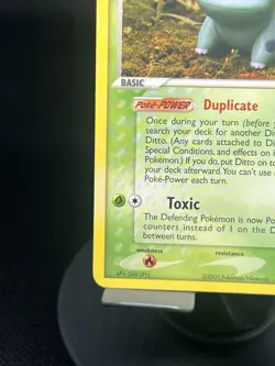 Pokemon TCG Ditto (Bulbasaur) 36/113 Delta Species Regular LP - Image 5