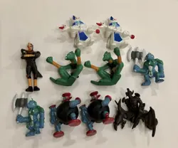 Yu-Gi-Oh! Dungeon Dice Monsters Lot of Nine Bootleg Figures - Image 1