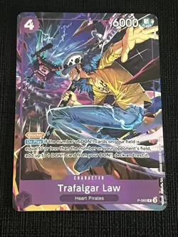Trafalgar Law (Illustration Box Vol.6) P-093 One Piece Promotion Cards Foil - Image 1