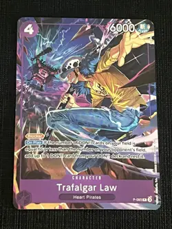 Trafalgar Law (Illustration Box Vol.6) P-093 One Piece Promotion Cards Foil - Image 3