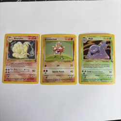 Vintage Rare Holo Pokemon Card Lot 1999/2000 - Base Set, Jungle, Fossil - LP - Image 1