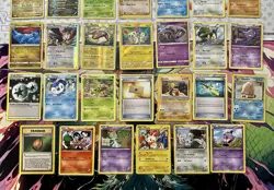 Pokemon TCG Vintage Mega EX Holo Reverse Holo Non Holo Card Lot 34 Tyranitar EX - Image 3