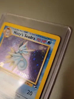 Misty's Seadra Pokemon Holo (Prerelease) 9/132 Wotc Promo Hologram Single Card - Image 4
