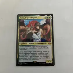 Yuna, Hope of Spira Regular Mythic: Final Fantasy MTG (NM) - Image 1