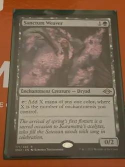 Sanctum Weaver Commander: Wilds of Eldraine Regular - Image 1