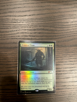 Primeval Titan (Foil Secret Lair Promo) NM - Image 1