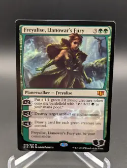 Freyalise, Llanowar's Fury Commander 2014 Regular - Image 1