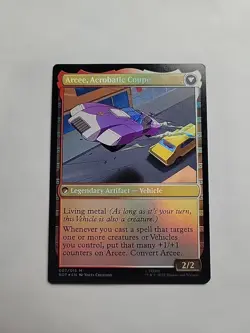 MTG - Arcee, Sharpshooter Universes Beyond: Transformers Foil #007 - Image 3