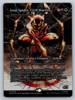 Iron Spider, Civil Warrior - Alibou, Ancient Witness (Borderless) Marvel... - Image 1