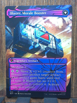 MTG Blaster, Combat DJ Blaster, Morale Booster - SHATTERED GLASS NM Pack Fresh - Image 2