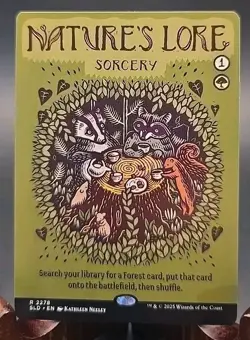 Nature's Lore (2278) Secret Lair: Prints Charming MTG Regular Near Mint - Image 1