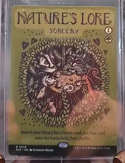 Nature's Lore (2278) Secret Lair: Prints Charming MTG Regular Near Mint - Image 3