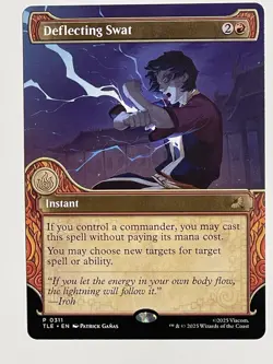 Deflecting Swat (Showcase) Avatar: The Last Airbender: Eternal-Legal Regular MTG - Image 1