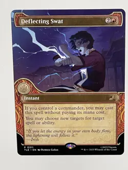 Deflecting Swat (Showcase) Avatar: The Last Airbender: Eternal-Legal Regular MTG - Image 2