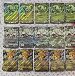 Pokemon TCG Paldea Adventure Chest Bulk EX Promos 8 Sealed Sets of 3 (24 Cards) - Image 2