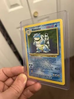 Pokemon Blastoise 2/102 Base Set Holo Rare Stage 2 100HP Wizards Sugimori Eng - Image 4