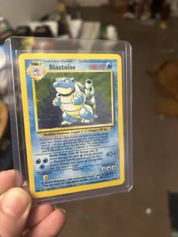 Pokemon Blastoise 2/102 Base Set Holo Rare Stage 2 100HP Wizards Sugimori Eng - Image 5