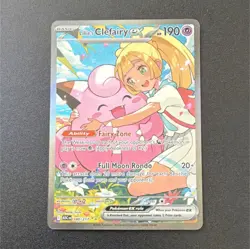 Pokemon Lillie's Clefairy EX Foil Fairy Basic Card 280/217 Ascended Heroes - Image 1