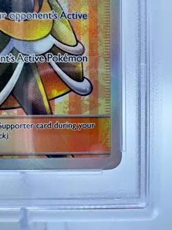 2019 Pokemon S&M Team Up Nita #180 | FULL ART | PSA 9 MINT - Image 5