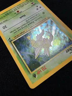 Scyther Holo Base Set 2 17/130 Holo Rare Vintage Wotc Pokemon - LP - Image 4