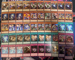 YUGIOH - ILLUSION DECK - AZAMINA MU RCIELAGO, MOA, DIABELLZE THE ORIGINAL, TAMER - Image 1