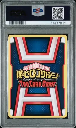 2016 My Hero Academia Tag Card Game #HAX-02-040 Endeavor UR BGS PSA 10 - Image 2