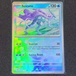 Suicune - 024/131 - Masterball Holo - Prismatic Evolutions - Pokemon Card - NM/M - Image 1