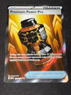 PREMIUM POWER PRO 174/132 Ultra Rare Mega Evolution Pokemon Card - Image 1