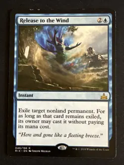 1x Release to the Wind (046) Rivals of Ixalan MP MTG Magic the Gathering x1 MKE - Image 1