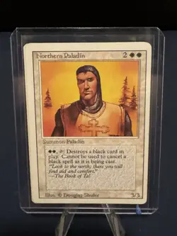 MTG - Magic The Gathering - Northern Paladin X 2 - Revised - NP/NM! - Image 3