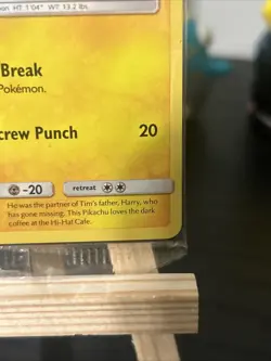 New Sealed Pokemon TCG Detective Pikachu Promo Holo Card SM190 - Image 5