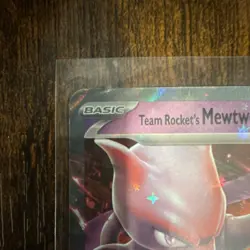 Pokemon Team Rocket's Mewtwo ex 081/182 Sv10: Destined Rivals Holo Double Rare … - Image 4